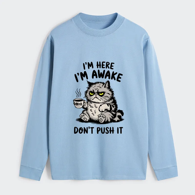 Tokyo-Tiger Tired Cat Classic Long Sleeve T-Shirt