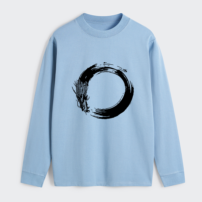 Tokyo-Tiger Dragon's Circle Classic Long Sleeve T-Shirt