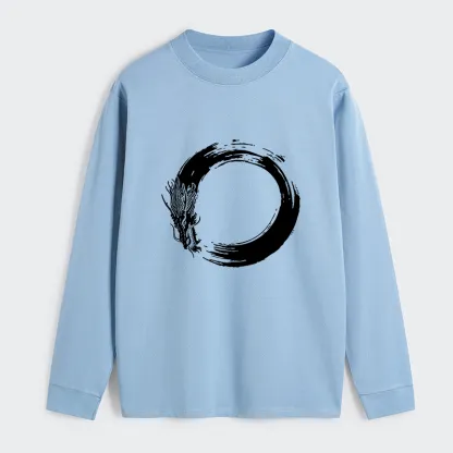 Tokyo-Tiger Dragon's Circle Classic Long Sleeve T-Shirt