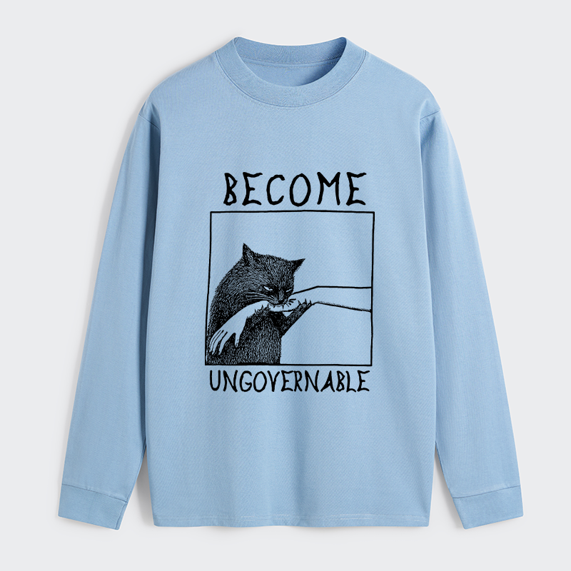 Tokyo-Tiger Cat Biting Arm Classic Long Sleeve T-Shirt