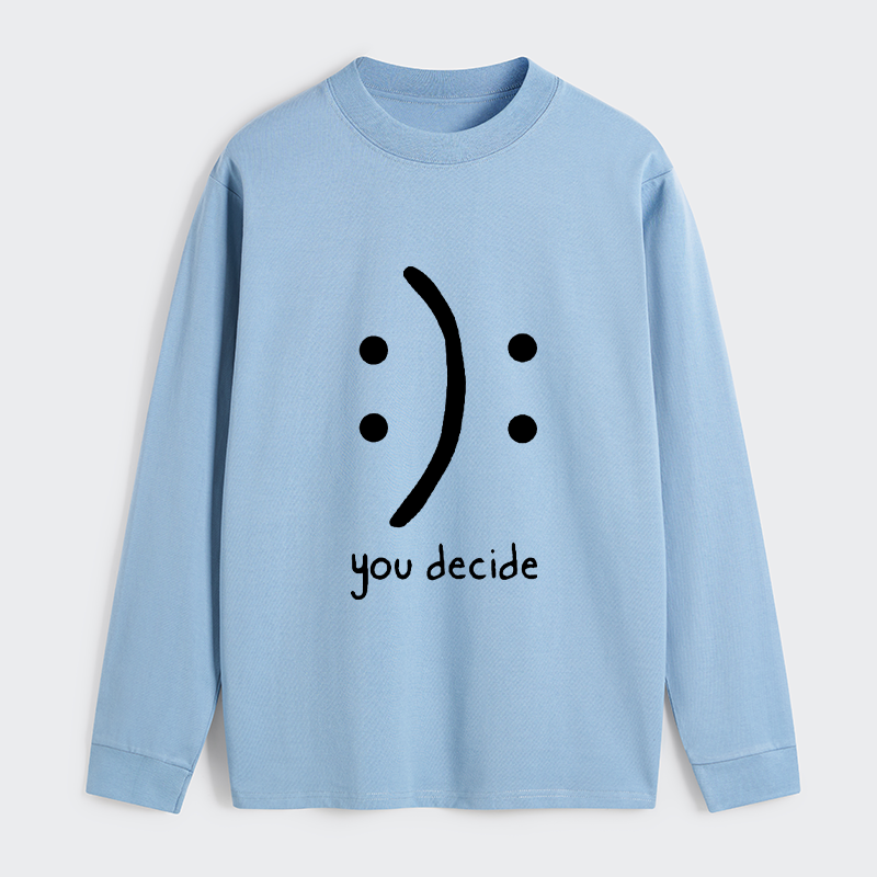 Tokyo-Tiger Laugh Or Sad Classic Long Sleeve T-Shirt