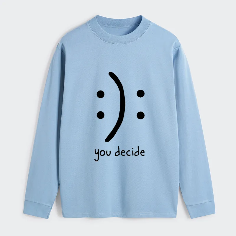 Tokyo-Tiger Laugh Or Sad Classic Long Sleeve T-Shirt