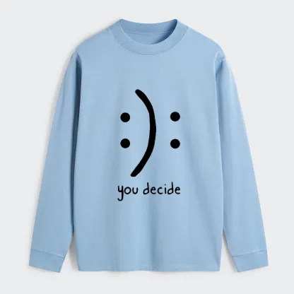 Tokyo-Tiger Laugh Or Sad Classic Long Sleeve T-Shirt