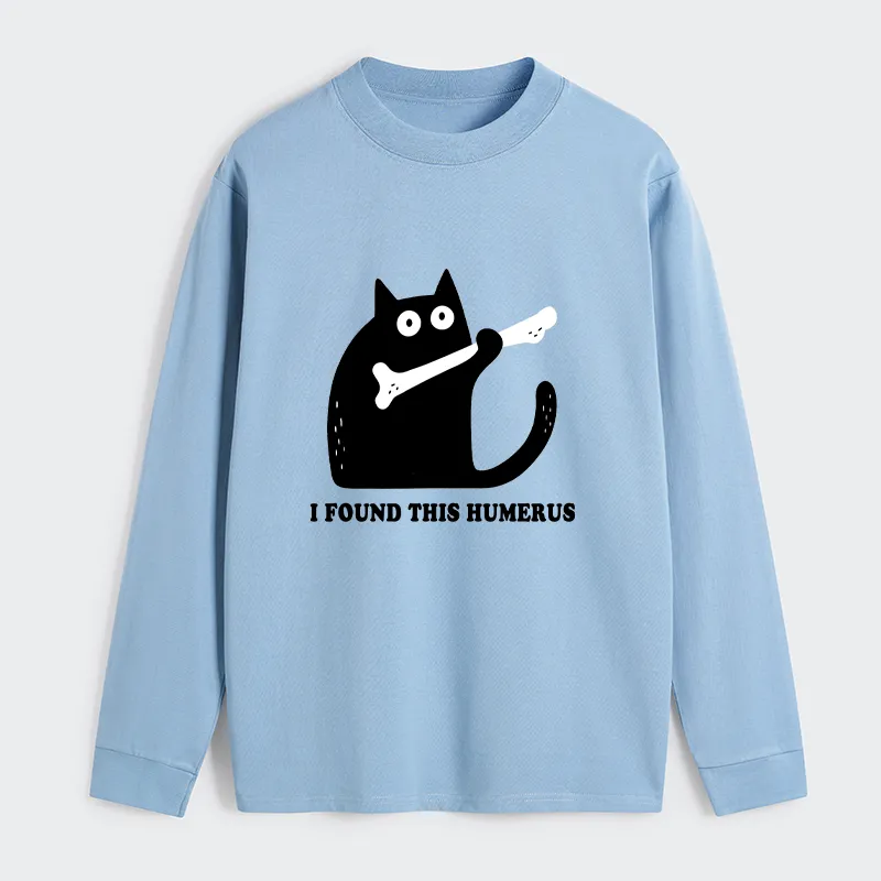 Tokyo-Tiger Cat Found This Humerus Classic Long Sleeve T-Shirt