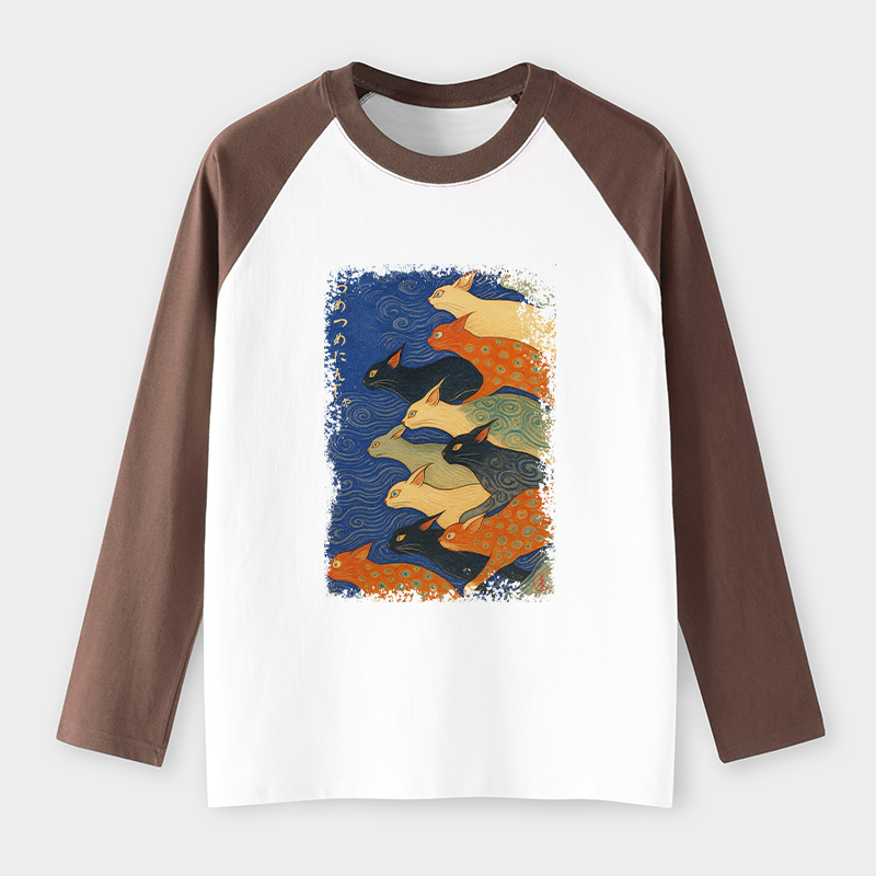 Tokyo-Tiger Claw-some Ninja long sleeve T-shirt