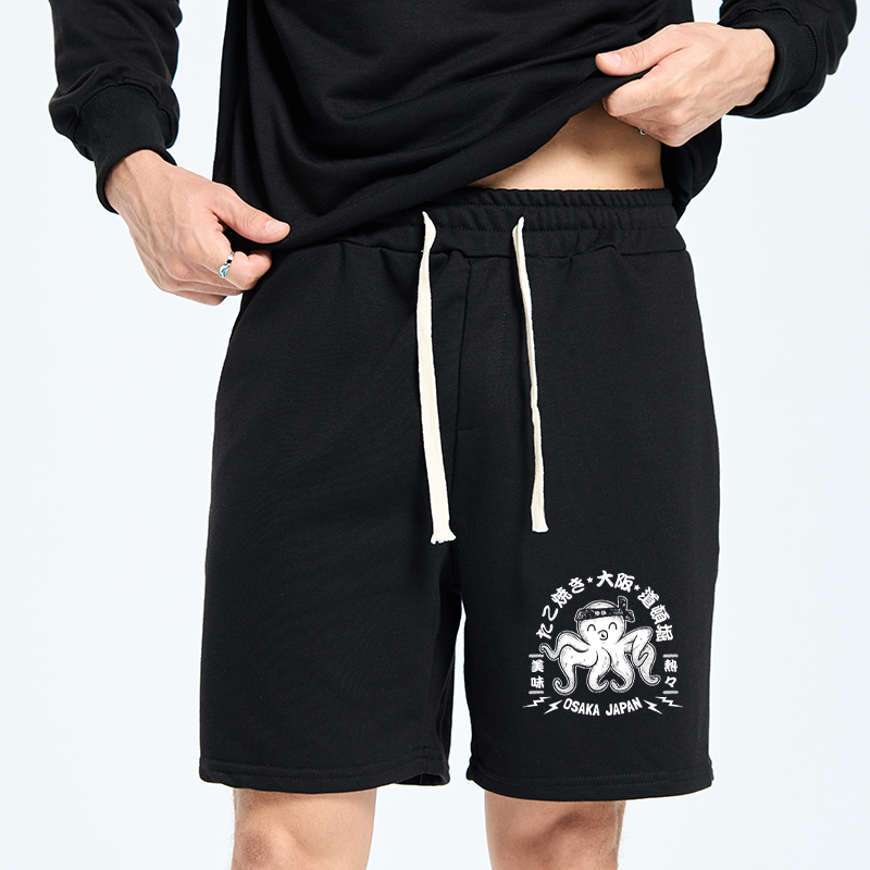 Tokyo-Tiger Takoyaki Japanese Osaka Tako Octopus Unisex Shorts