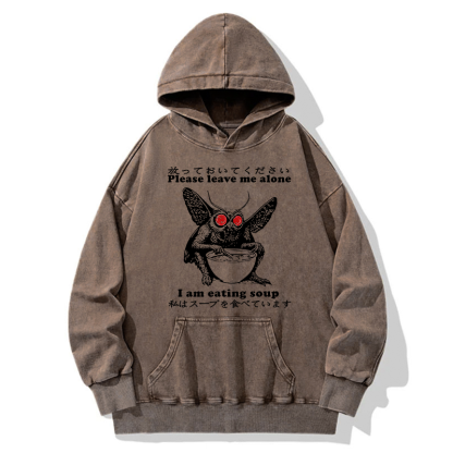 Tokyo-Tiger Don't Bother The Mothman Washed Hoodie