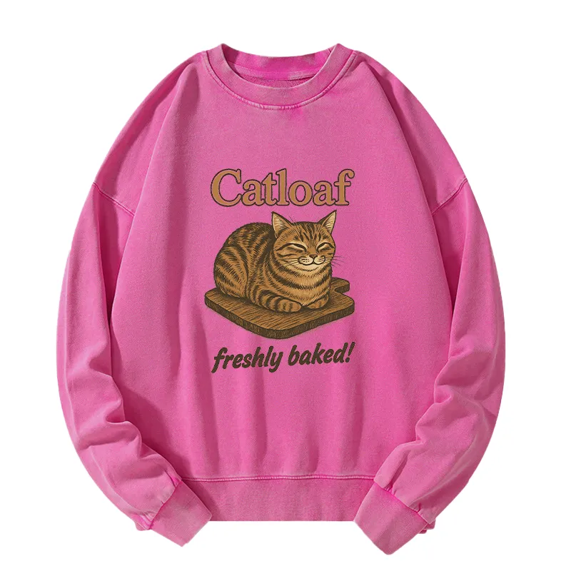 Tokyo-Tiger Japan Catloaf Washed Sweatshirt Sale