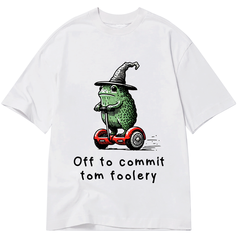 Tokyo-Tiger Frog Riding A Balance Scooter Classic T-Shirt