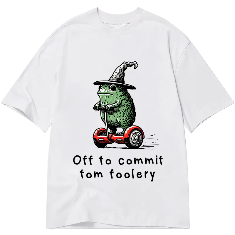 Tokyo-Tiger Frog Riding A Balance Scooter Classic T-Shirt