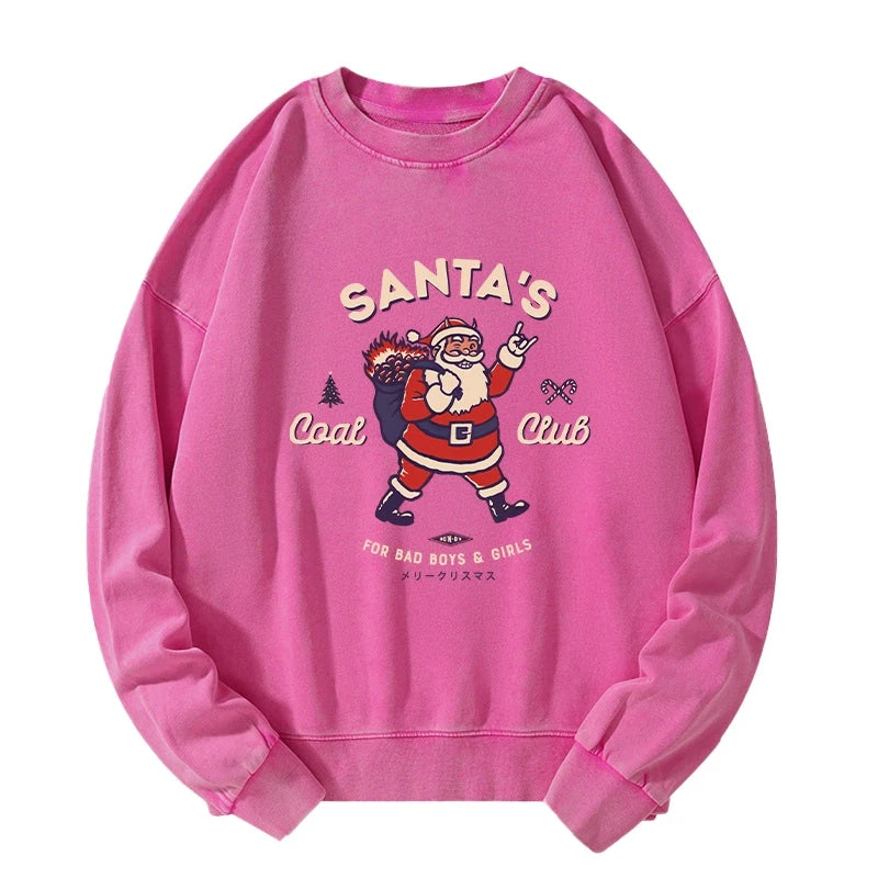 Tokyo-Tiger Santa's Coal Club Japan Washed Sweatshirt