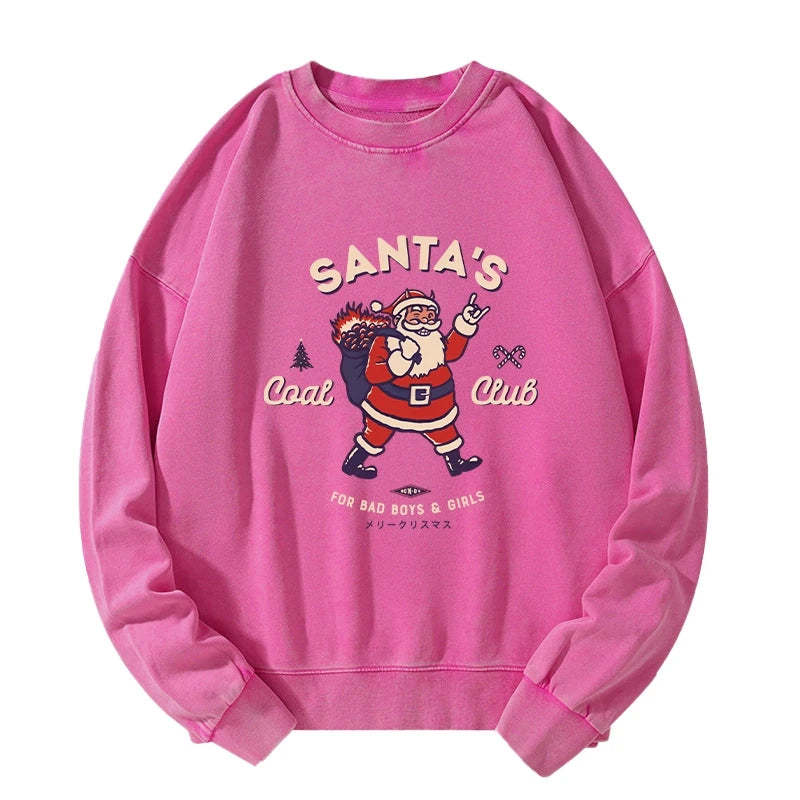Tokyo-Tiger Santa's Coal Club Japan Washed Sweatshirt