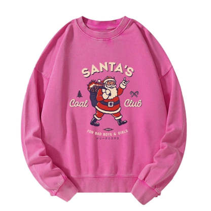 Tokyo-Tiger Santa's Coal Club Japan Washed Sweatshirt