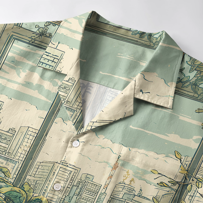 Tokyo-Tiger Funny Cat Meditating Aloha Hawaiian Shirt