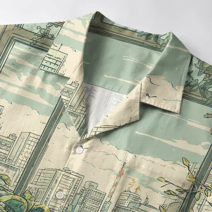 Tokyo-Tiger Funny Cat Meditating Aloha Hawaiian Shirt