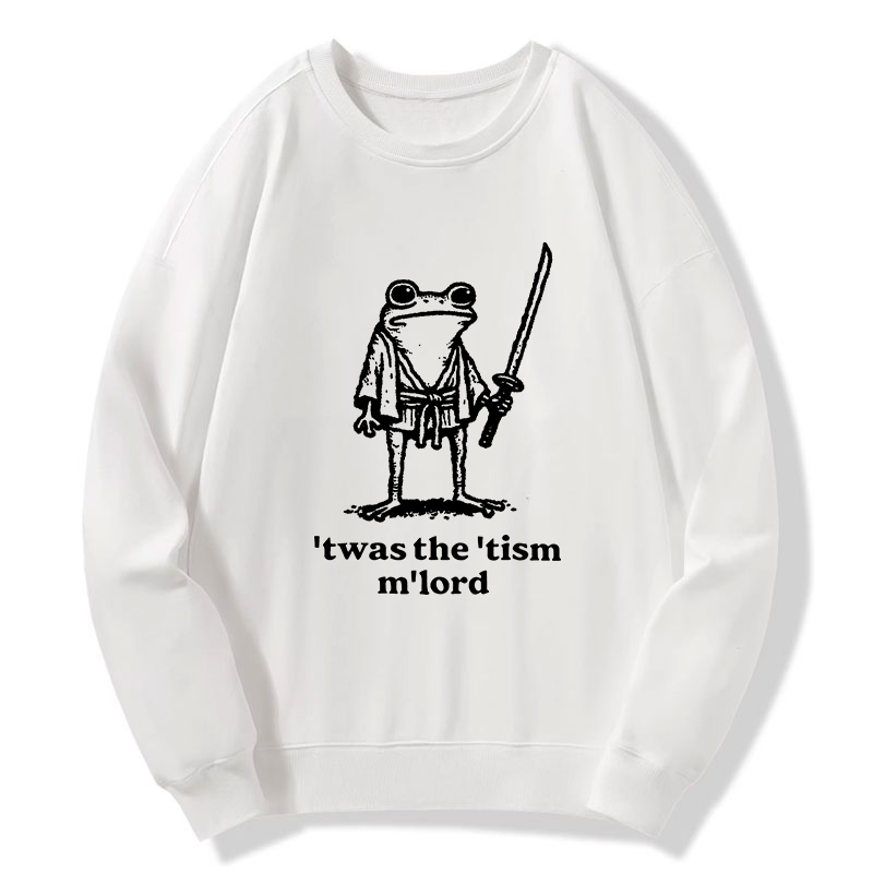 Tokyo-Tiger Focused Samurai Frog Classic Sweatshirt