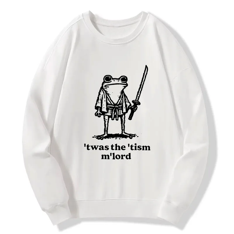 Tokyo-Tiger Focused Samurai Frog Classic Sweatshirt