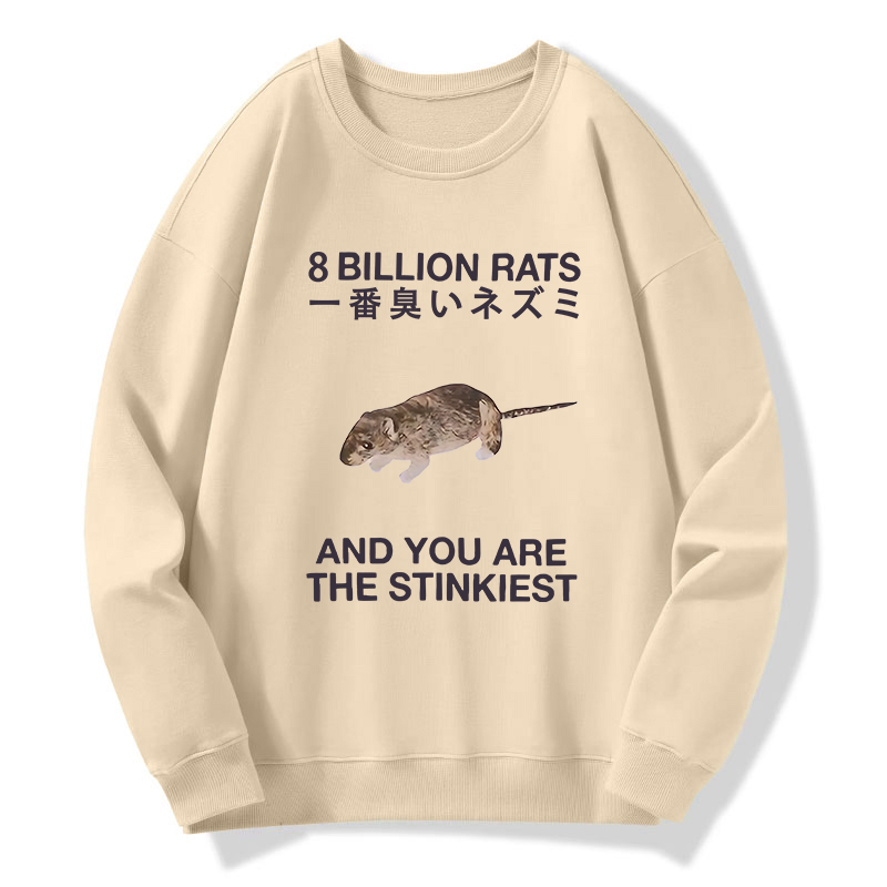 Tokyo-Tiger World's Stinkiest Rat Classic Sweatshirt