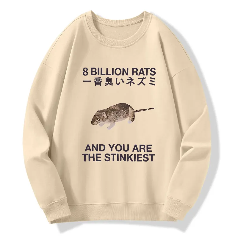 Tokyo-Tiger World's Stinkiest Rat Classic Sweatshirt