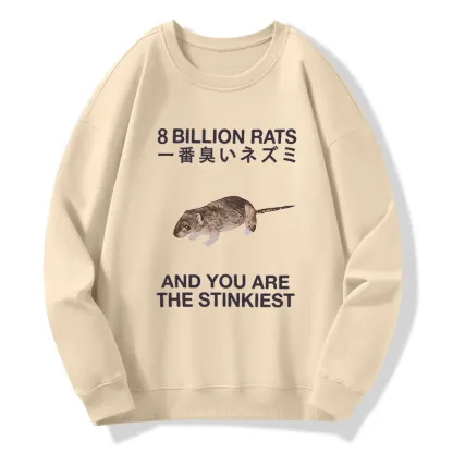Tokyo-Tiger World's Stinkiest Rat Classic Sweatshirt