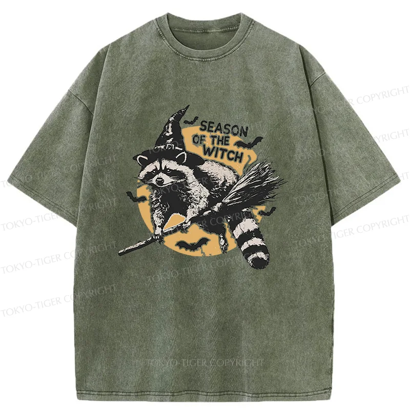 Tokyo-Tiger Magic Raccoon Washed T-Shirt