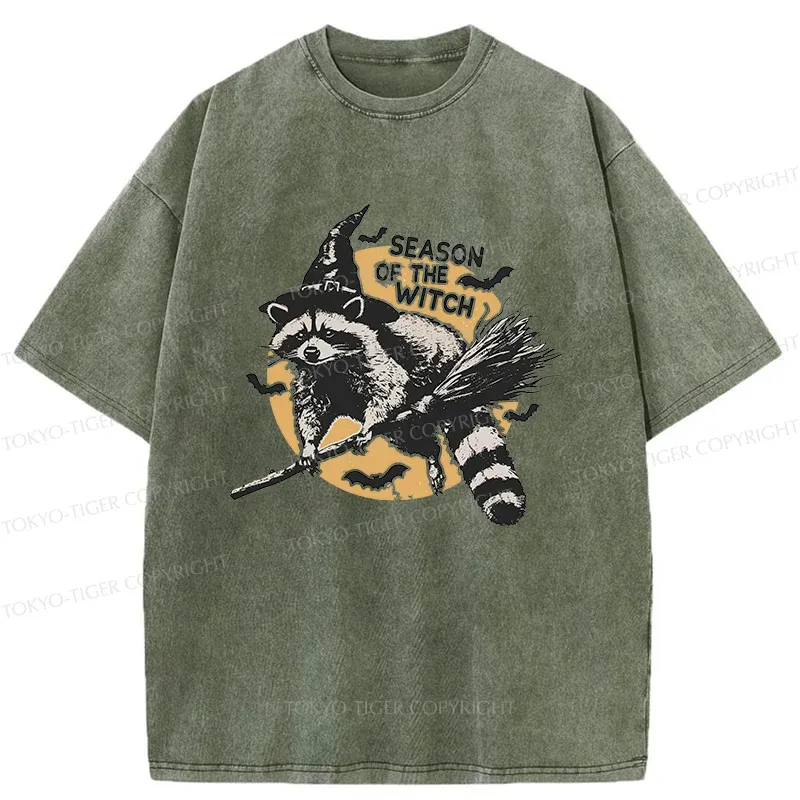 Tokyo-Tiger Magic Raccoon Washed T-Shirt