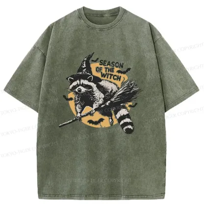 Tokyo-Tiger Magic Raccoon Washed T-Shirt