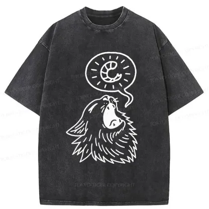 Tokyo-Tiger Cat Wants To Eat Shrimp Washed T-Shirt