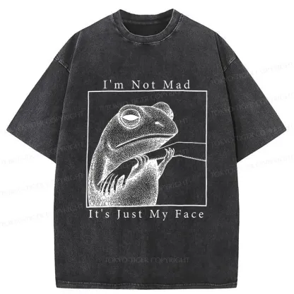 Tokyo-Tiger Expressionless Frog Washed T-Shirt