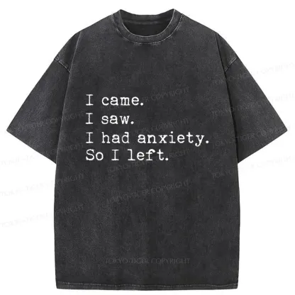 Tokyo-Tiger I'm Anxious Washed T-Shirt