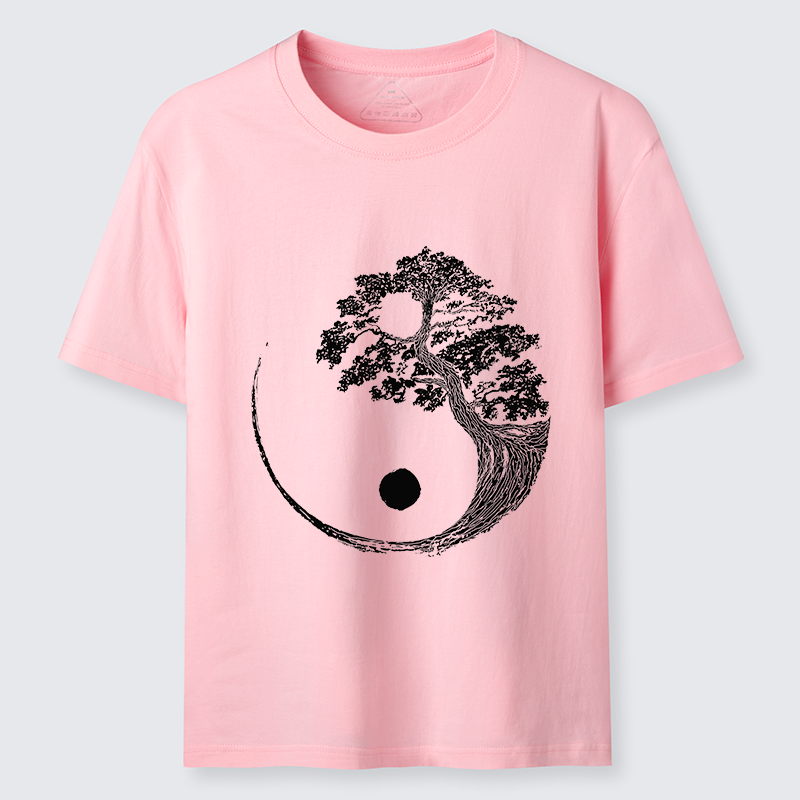 Tokyo-Tiger Yin-Yang Tai Chi Tree Classic T-Shirt