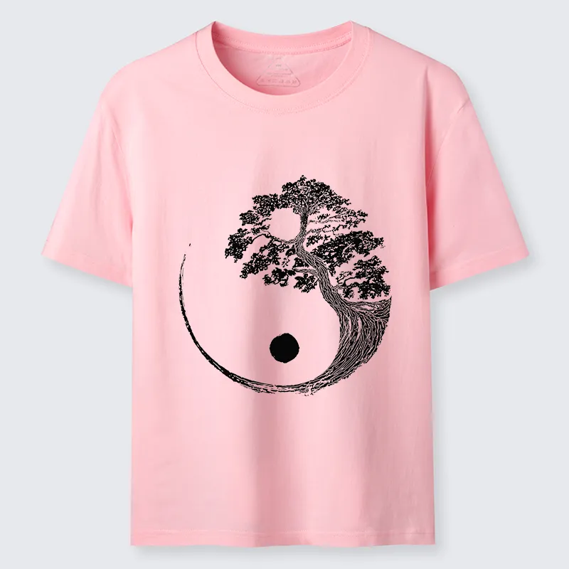 Tokyo-Tiger Yin-Yang Tai Chi Tree Classic T-Shirt