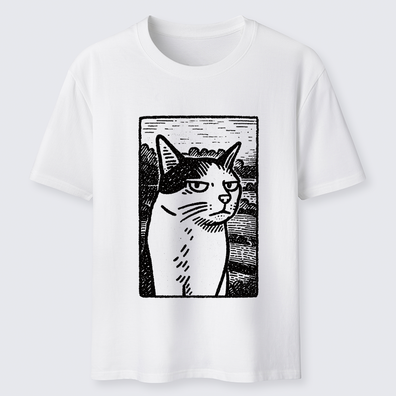 Tokyo-Tiger Cat's Hateful Eyes Classic T-Shirt