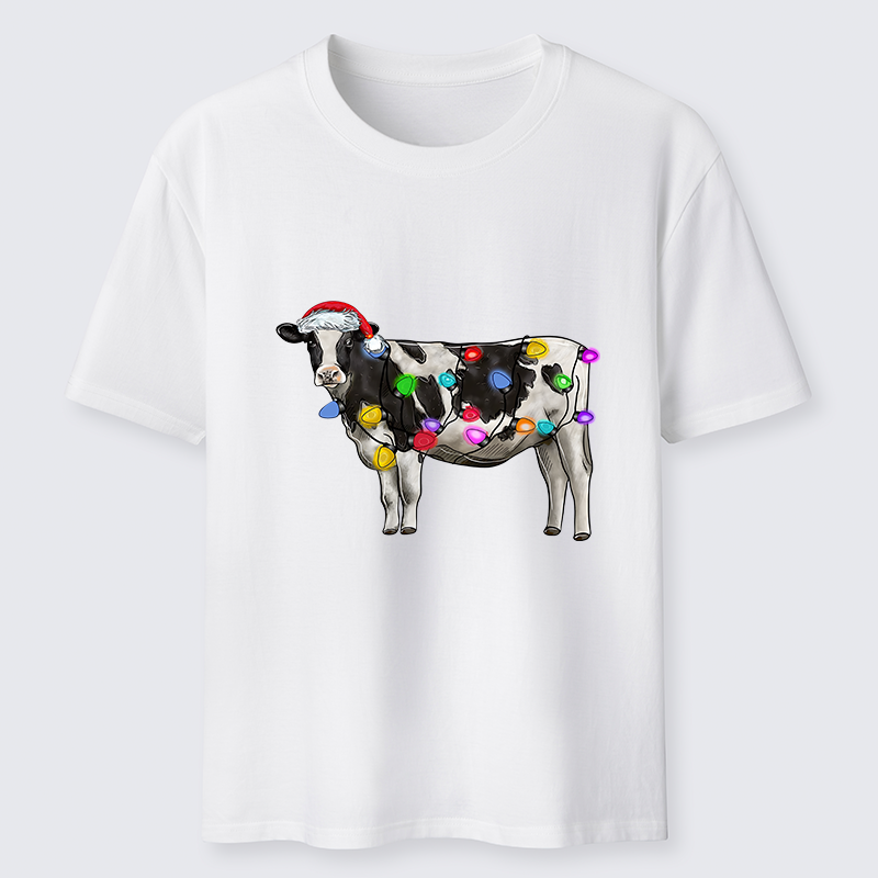 Tokyo-Tiger Christmas Cow Classic T-Shirt