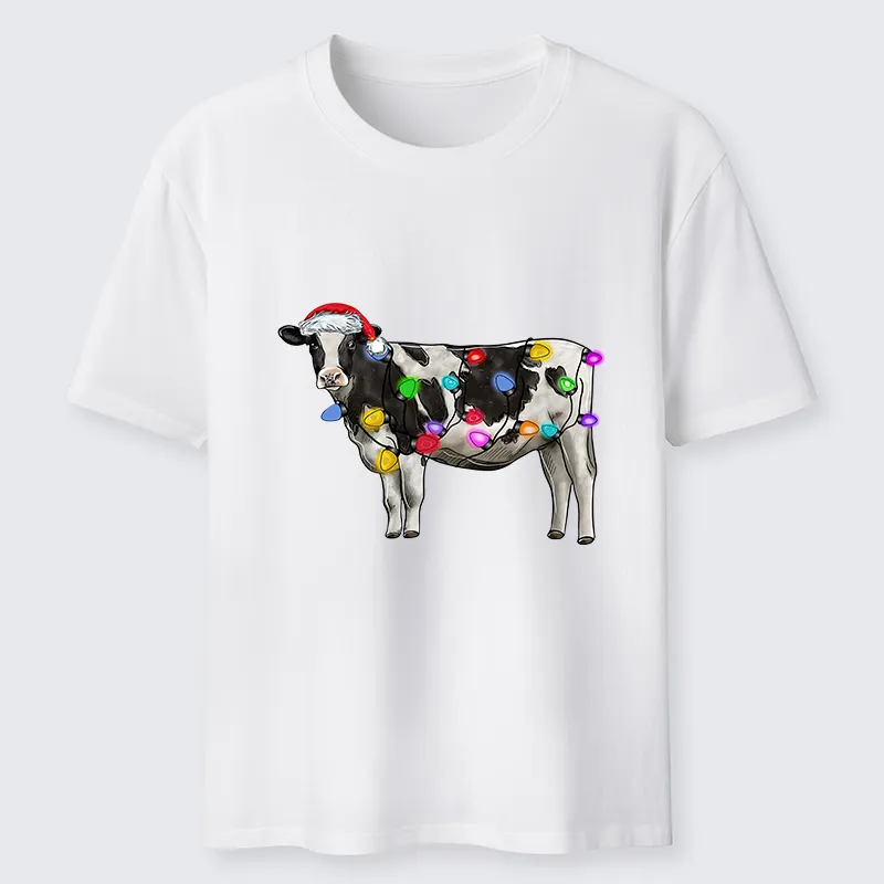 Tokyo-Tiger Christmas Cow Classic T-Shirt