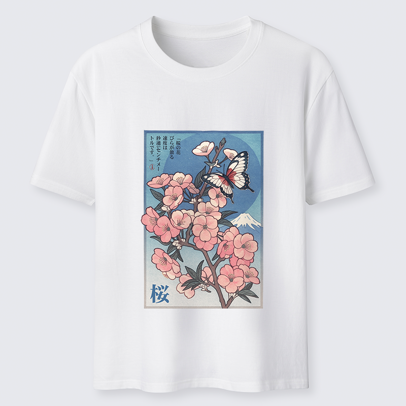 Tokyo-Tiger Ukiyoe Japanese Cherry blossoms Poster Classic T-Shirt