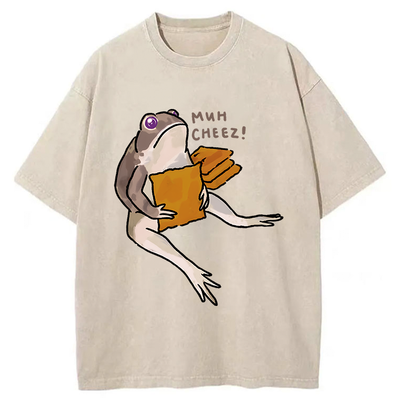 Tokyo-Tiger Cheez Frog Washed T-Shirt