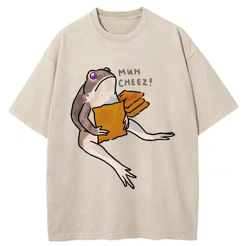 Tokyo-Tiger Funny Gestures Washed T-Shirt Sale