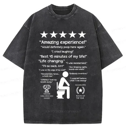Tokyo-Tiger Shit Best Funny Washed T-Shirt