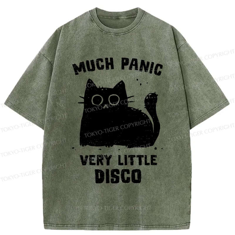 Tokyo-Tiger More Disco Funny Washed T-Shirt