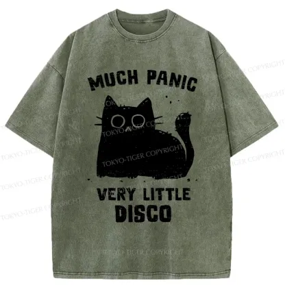 Tokyo-Tiger More Disco Funny Washed T-Shirt