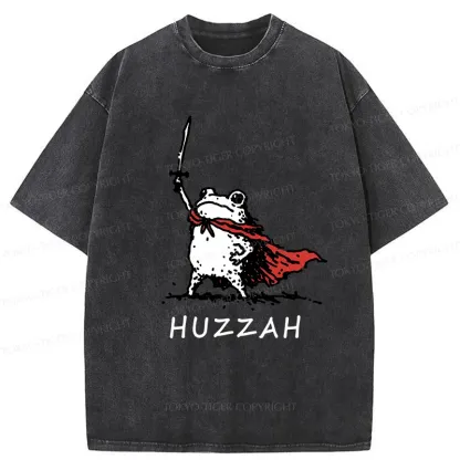 Tokyo-Tiger Huzzah Frog Washed T-Shirt
