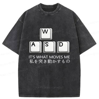 Tokyo-Tiger My Way Of Moving Washed T-Shirt