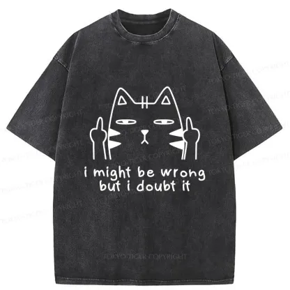 Tokyo-Tiger Cat Taunts You Washed T-Shirt