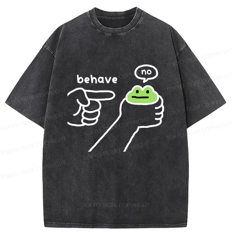 Tokyo-Tiger Dishonest Frog Washed T-Shirt