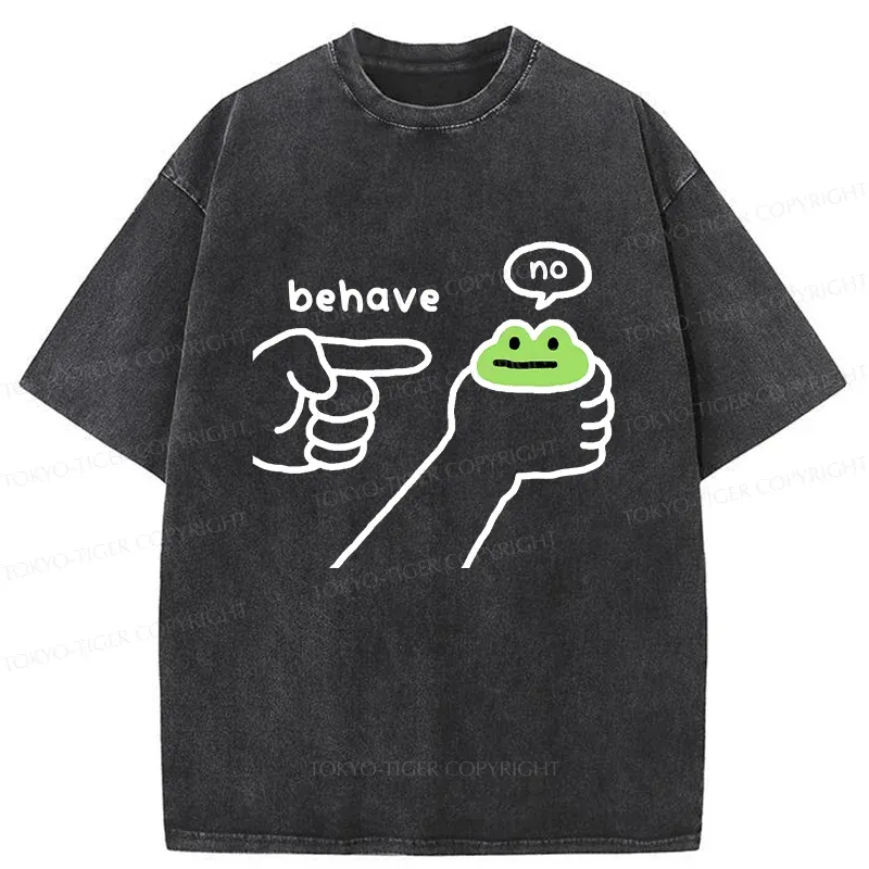 Tokyo-Tiger Dishonest Frog Washed T-Shirt