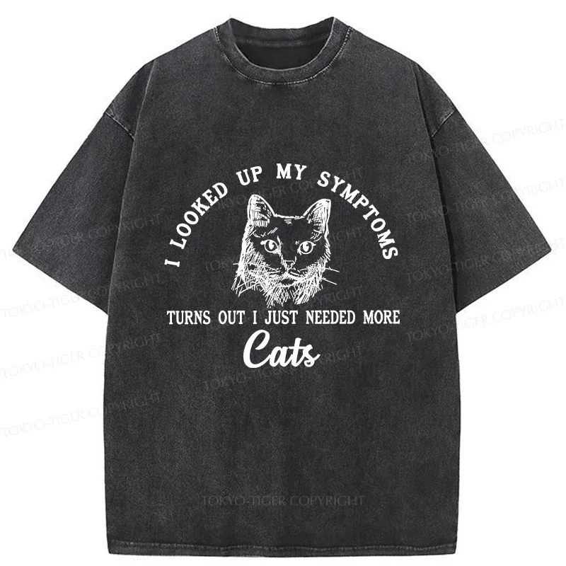Tokyo-Tiger More Cats Meme Washed T-Shirt