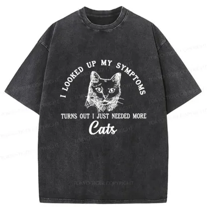 Tokyo-Tiger More Cats Meme Washed T-Shirt