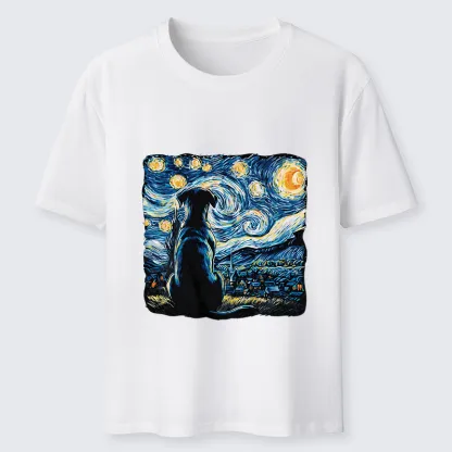 Tokyo-Tiger Starry Night Dog Classic T-Shirt
