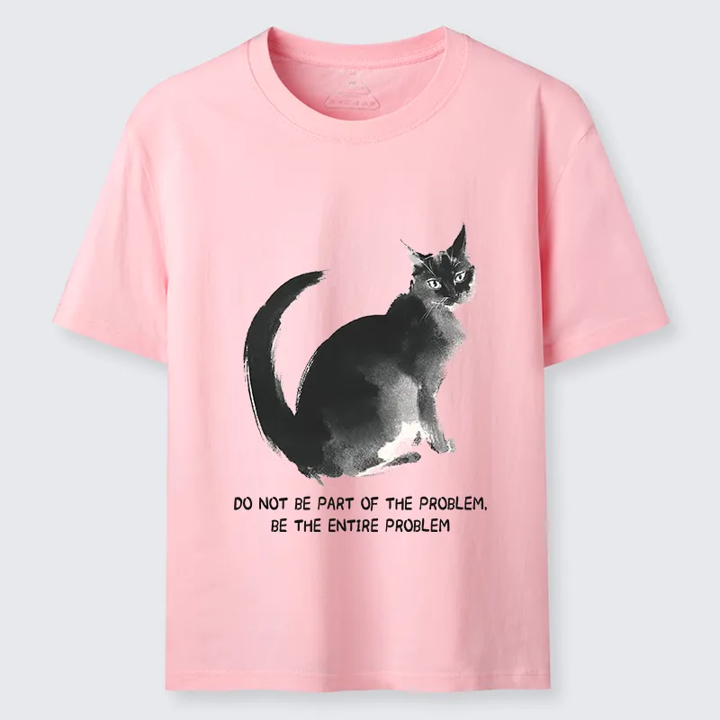 Tokyo-Tiger Funny Cat Be The Entire Problem Classic T-Shirt